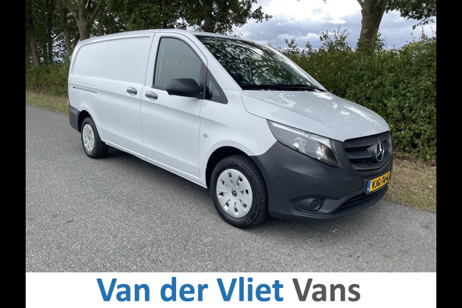 Mercedes-Benz Vito 116 CDI 164pk E6 Lang BPM Vrij! Lease €352 p/m, Airco, Navi+Camera, Trekhaak, PDC V+A, Bedrijfsinrichting, Onderhoudshistorie aanwezig