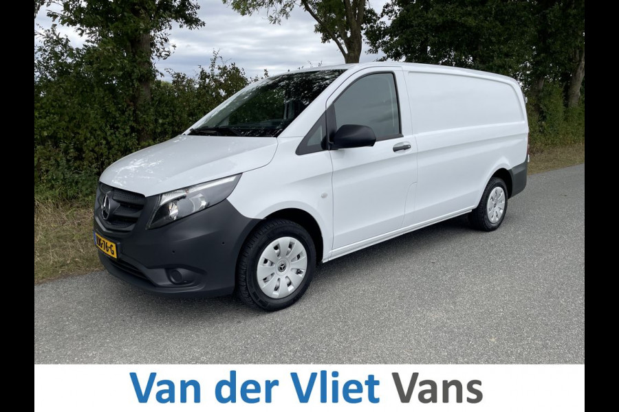 Mercedes-Benz Vito 116 CDI 164pk E6 Lang BPM Vrij! Lease €352 p/m, Airco, Navi+Camera, Trekhaak, PDC V+A, Bedrijfsinrichting, Onderhoudshistorie aanwezig
