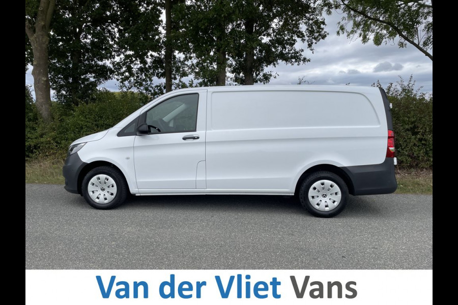 Mercedes-Benz Vito 116 CDI 164pk E6 Lang BPM Vrij! Lease €352 p/m, Airco, Navi+Camera, Trekhaak, PDC V+A, Bedrijfsinrichting, Onderhoudshistorie aanwezig