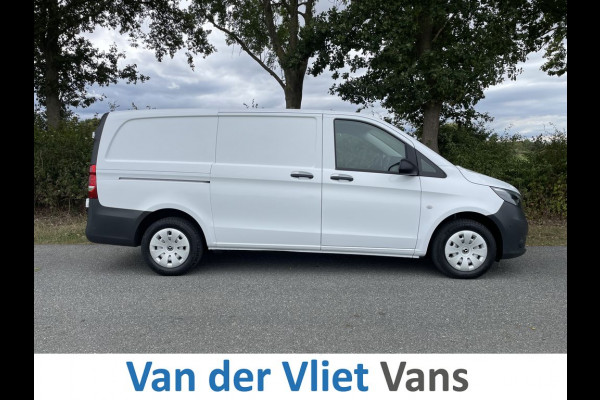Mercedes-Benz Vito 116 CDI 164pk E6 Lang BPM Vrij! Lease €352 p/m, Airco, Navi+Camera, Trekhaak, PDC V+A, Bedrijfsinrichting, Onderhoudshistorie aanwezig