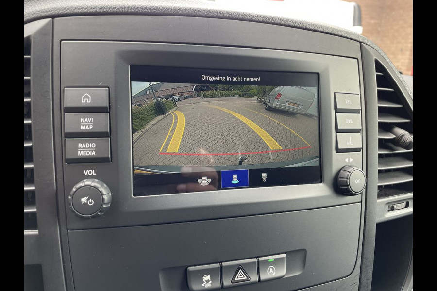 Mercedes-Benz Vito 116 CDI 164pk E6 Lang BPM Vrij! Lease €352 p/m, Airco, Navi+Camera, Trekhaak, PDC V+A, Bedrijfsinrichting, Onderhoudshistorie aanwezig