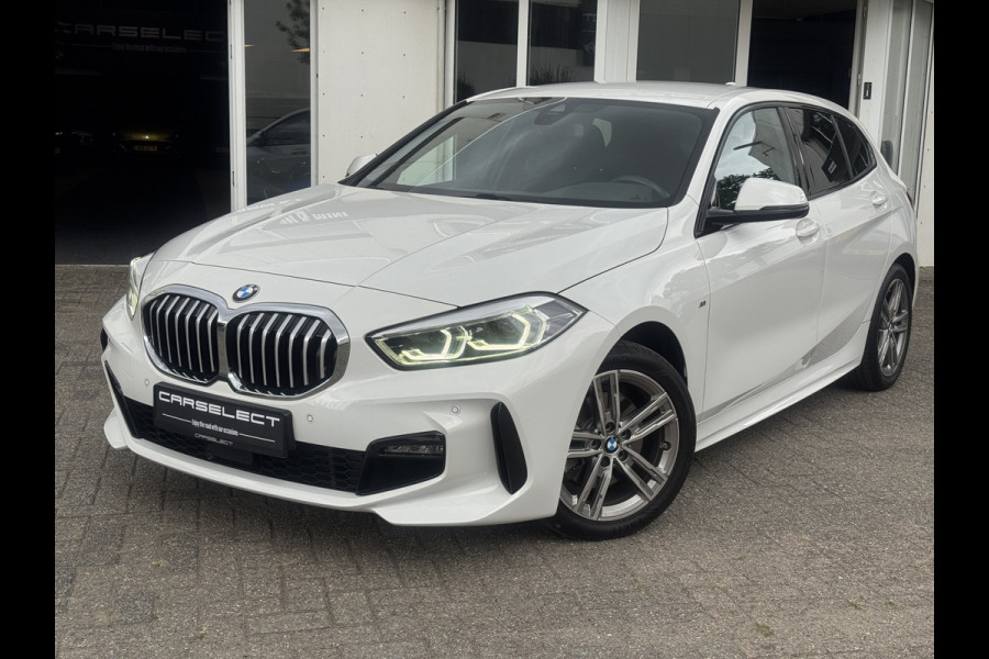 BMW 1-serie 118i High Exe, M-Pakket DAB-tuner, Apple/Android, Lichtpakket .Neem contact op en we maken een afspraak!