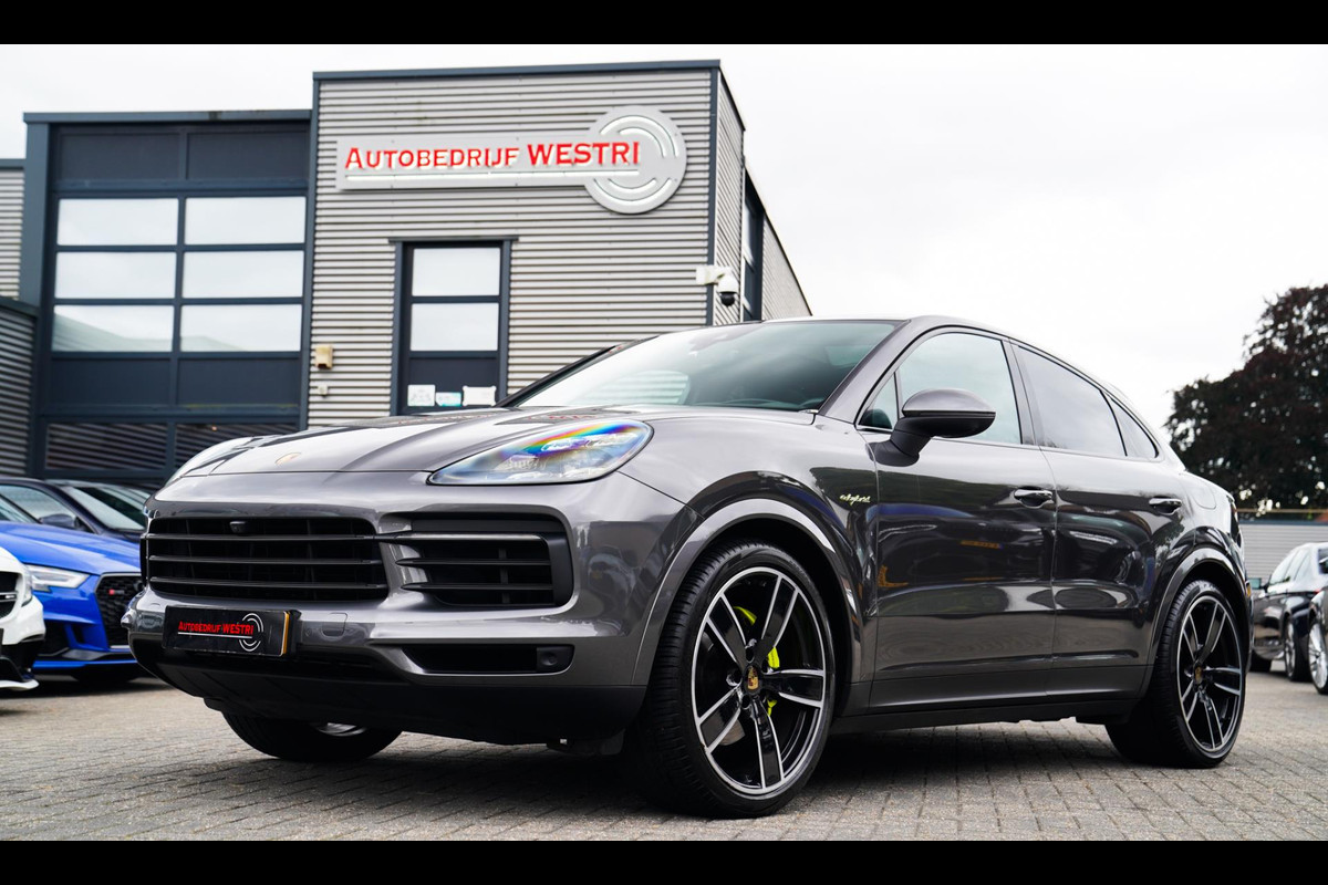 Porsche Cayenne Coupé 3.0 E-Hybrid | Bose | Luchtvering | Achterbankverwarming | 360 Camera