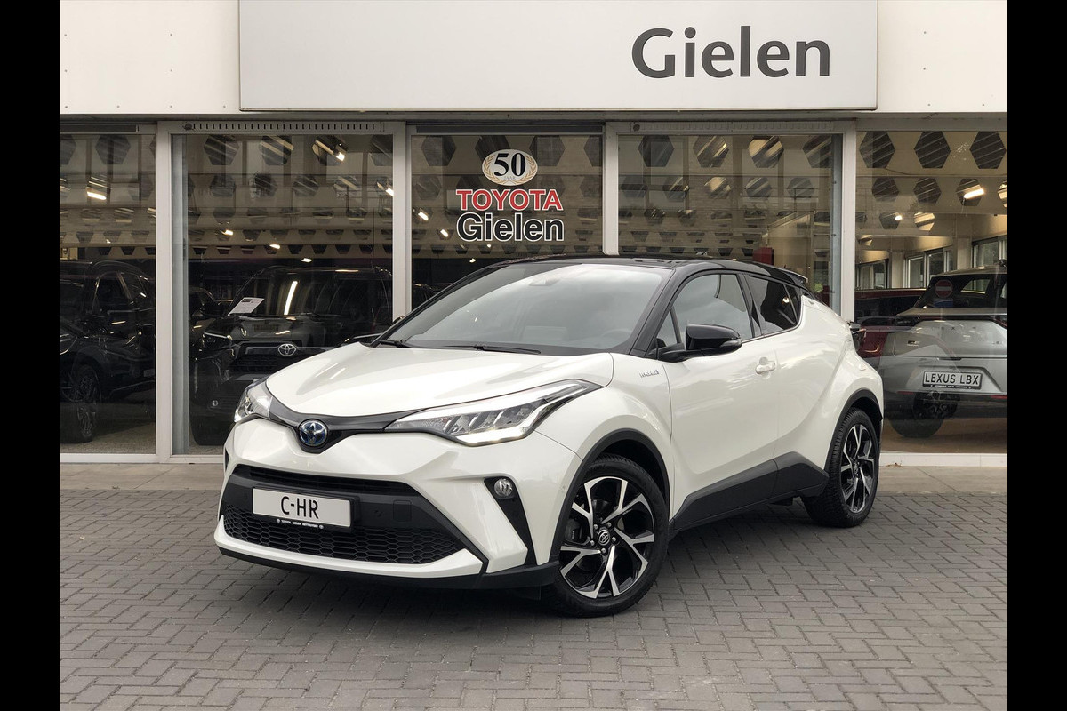 Toyota C-HR 2.0 Hybrid Style Bi-Tone | Dodehoekherkenning, Parkeersensoren, Stoel + Stuurverwarming, Keyless, Apple CarPlay/Android Auto