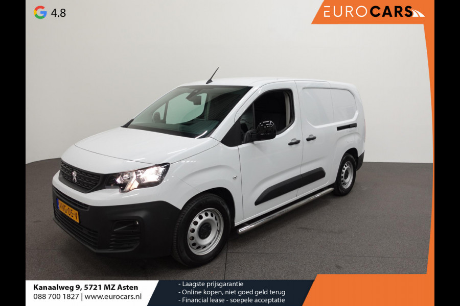 Peugeot e-Partner Premium Long 50 kWh L2 Airco Cruise Control Navi 2X schuifdeur side-bars 2-zits