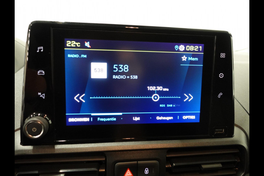Peugeot e-Partner Premium Long 50 kWh L2 Airco Cruise Control Navi 2X schuifdeur side-bars 2-zits