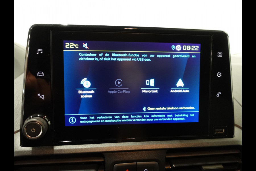 Peugeot e-Partner Premium Long 50 kWh L2 Airco Cruise Control Navi 2X schuifdeur side-bars 2-zits