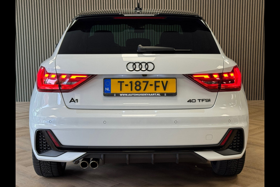 Audi A1 Sportback 40 TFSI S Line edition one B&O CRUISE CONTROL LANE ASSIST DIGITAL DASH APPLE CARPLAY NAVI CAMERA STOELVERWARMING