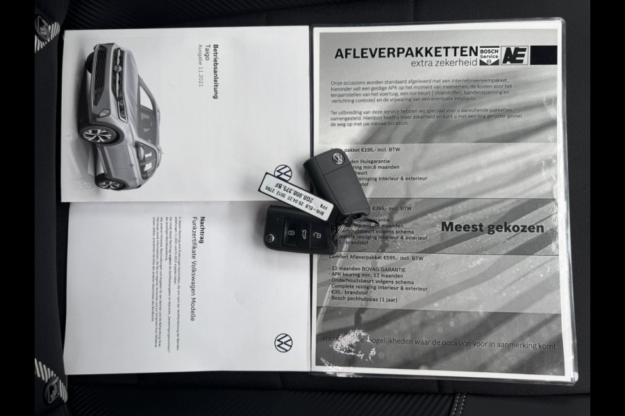 Volkswagen Taigo 1.0 TSI Style DSG / IQ LIGHT / CARPLAY / NAVI / PDC / 4-SEIZ BAND / VIRT COCKPIT / ECC / STOELVERW / ACC