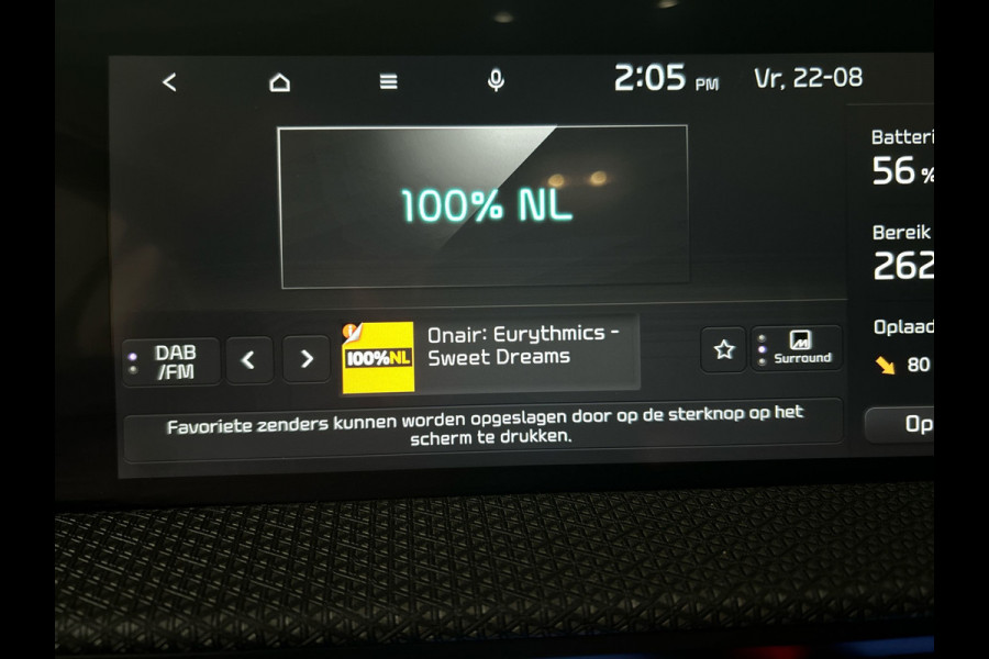 Kia Ev6 Plus AWD 77.4 kWh | Trekhaak | Verwarmde zetels door de hele auto! | Memory stoelen voor | Meridian sound | Soh (batterijcheck) 96,6 %