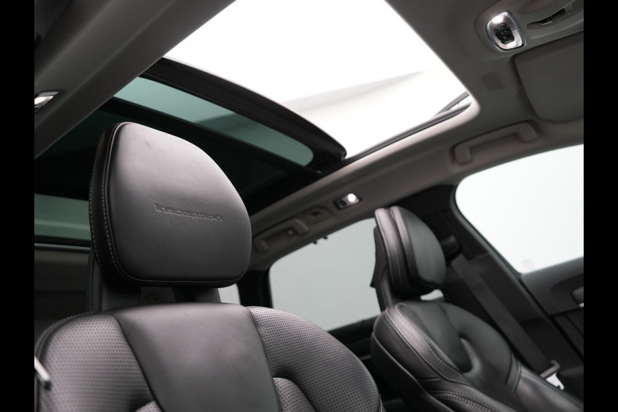 Volvo V90 T5 Inscription 255pk Automaat | Panodak | Trekhaak af Fabriek | Adaptive Cruise | Luxe Lederen Comfortzetels Massage & Memory |  Head Up | Bowers & Wilkins | 360 Camera | BLIS | 20"L.M |