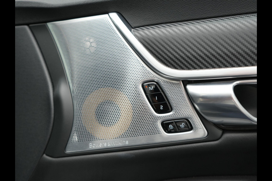 Volvo V90 T5 Inscription 255pk Automaat | Panodak | Trekhaak af Fabriek | Adaptive Cruise | Luxe Lederen Comfortzetels Massage & Memory |  Head Up | Bowers & Wilkins | 360 Camera | BLIS | 20"L.M |