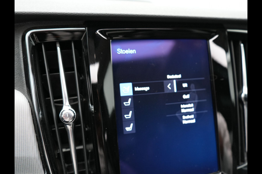 Volvo V90 T5 Inscription 255pk Automaat | Panodak | Trekhaak af Fabriek | Adaptive Cruise | Luxe Lederen Comfortzetels Massage & Memory |  Head Up | Bowers & Wilkins | 360 Camera | BLIS | 20"L.M |