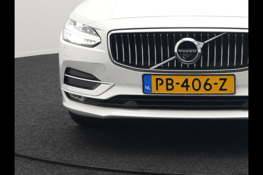Volvo V90 T5 Inscription 255pk Automaat | Panodak | Trekhaak af Fabriek | Adaptive Cruise | Luxe Lederen Comfortzetels Massage & Memory |  Head Up | Bowers & Wilkins | 360 Camera | BLIS | 20"L.M |