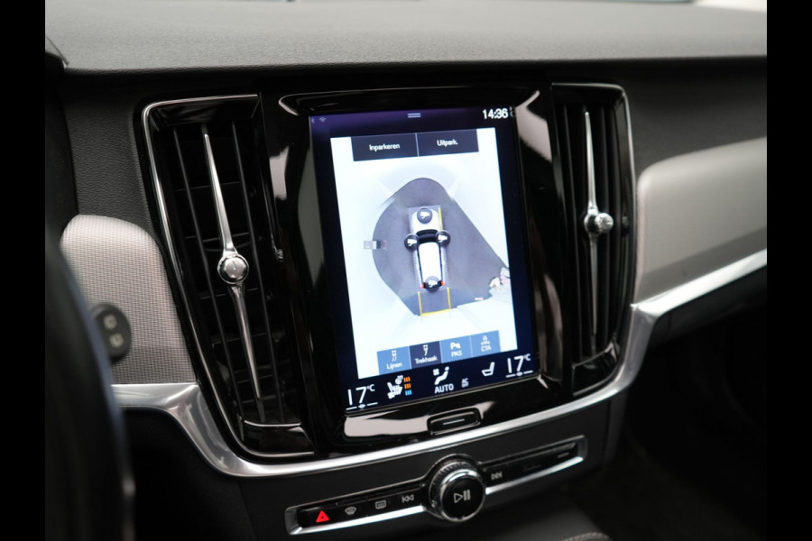 Volvo V90 T5 Inscription 255pk Automaat | Panodak | Trekhaak af Fabriek | Adaptive Cruise | Luxe Lederen Comfortzetels Massage & Memory |  Head Up | Bowers & Wilkins | 360 Camera | BLIS | 20"L.M |