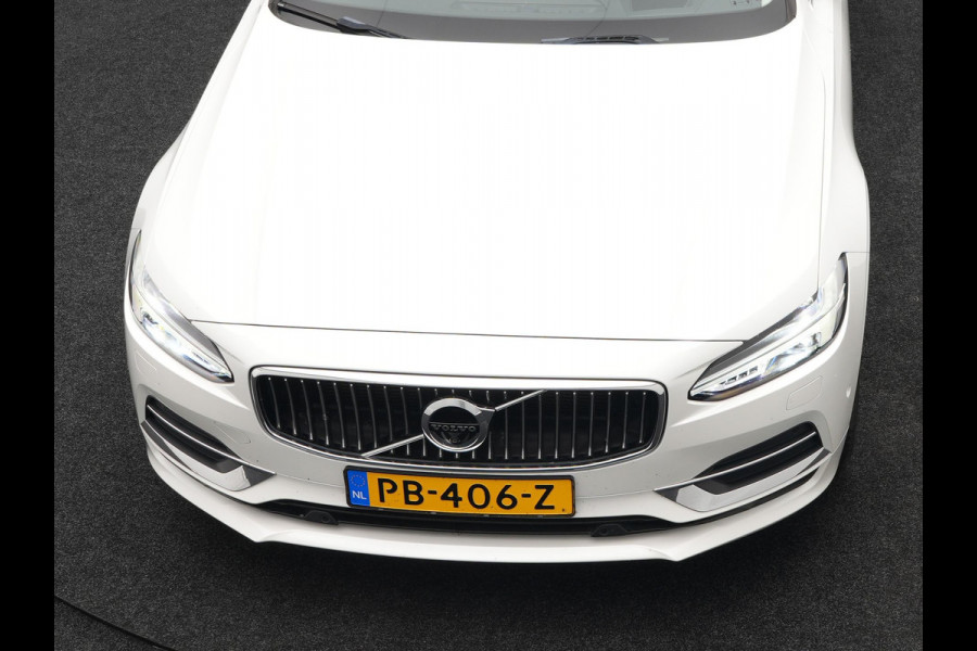 Volvo V90 T5 Inscription 255pk Automaat | Panodak | Trekhaak af Fabriek | Adaptive Cruise | Luxe Lederen Comfortzetels Massage & Memory |  Head Up | Bowers & Wilkins | 360 Camera | BLIS | 20"L.M |