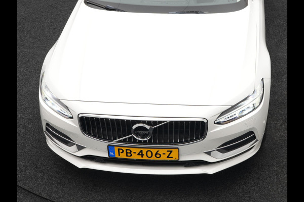 Volvo V90 T5 Inscription 255pk Automaat | Panodak | Trekhaak af Fabriek | Adaptive Cruise | Luxe Lederen Comfortzetels Massage & Memory |  Head Up | Bowers & Wilkins | 360 Camera | BLIS | 20"L.M |