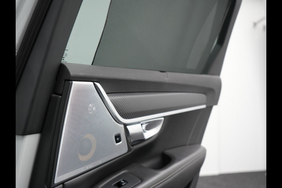 Volvo V90 T5 Inscription 255pk Automaat | Panodak | Trekhaak af Fabriek | Adaptive Cruise | Luxe Lederen Comfortzetels Massage & Memory |  Head Up | Bowers & Wilkins | 360 Camera | BLIS | 20"L.M |