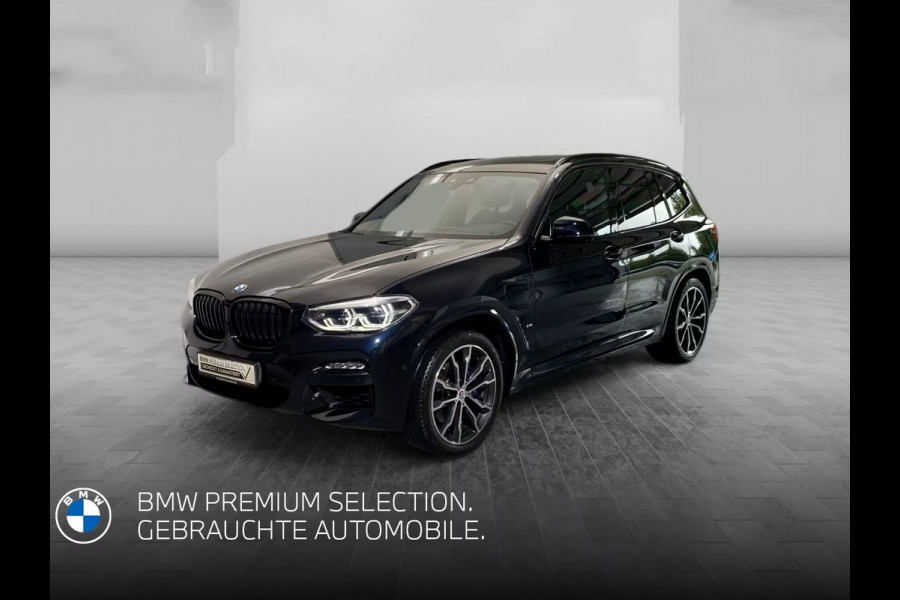 BMW X3 xDrive30e M-SPORT ** ADAPT LED, NAVI+, PANORAMA, TREKH, 20-inch LMV, CARBON SCHWARZ ** 1e EIG ** ** INFORMEER OOK NAAR ONZE AANTREKKELIJKE FINANCIAL-LEASE TARIEVEN **