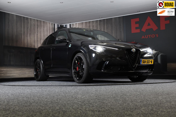 Alfa Romeo Stelvio 2.9 V6 AWD Quadrifoglio / 510 Pk / Acc / Lane Assist / Carbon / Camera / Open Panoramadak / Led / Pdc / 21 Inch