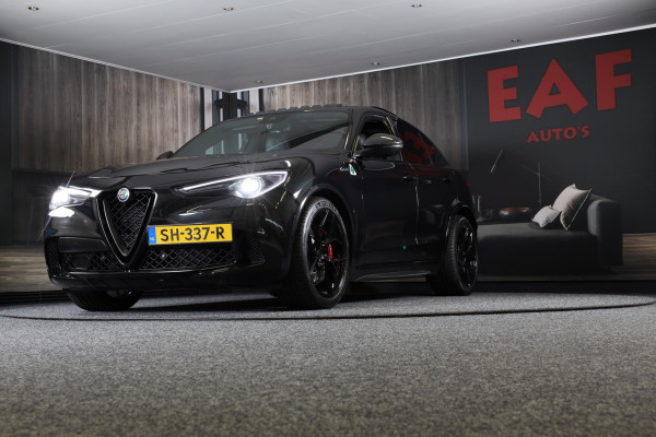 Alfa Romeo Stelvio 2.9 V6 AWD Quadrifoglio / 510 Pk / Acc / Lane Assist / Carbon / Camera / Open Panoramadak / Led / Pdc / 21 Inch