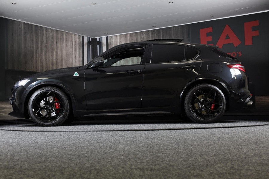 Alfa Romeo Stelvio 2.9 V6 AWD Quadrifoglio / 510 Pk / Acc / Lane Assist / Carbon / Camera / Open Panoramadak / Led / Pdc / 21 Inch