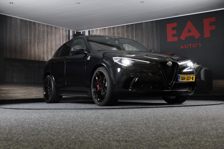 Alfa Romeo Stelvio 2.9 V6 AWD Quadrifoglio / 510 Pk / Acc / Lane Assist / Carbon / Camera / Open Panoramadak / Led / Pdc / 21 Inch