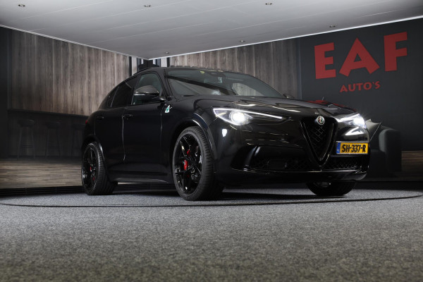 Alfa Romeo Stelvio 2.9 V6 AWD Quadrifoglio / 510 Pk / Acc / Lane Assist / Carbon / Camera / Open Panoramadak / Led / Pdc / 21 Inch