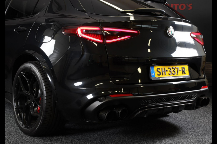 Alfa Romeo Stelvio 2.9 V6 AWD Quadrifoglio / 510 Pk / Acc / Lane Assist / Carbon / Camera / Open Panoramadak / Led / Pdc / 21 Inch