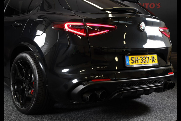 Alfa Romeo Stelvio 2.9 V6 AWD Quadrifoglio / 510 Pk / Acc / Lane Assist / Carbon / Camera / Open Panoramadak / Led / Pdc / 21 Inch