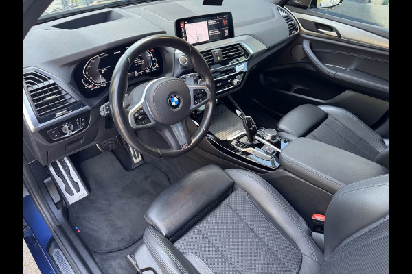 BMW X3 xDrive30e M-SPORT ** ADAPT LED, NAVI+, PANORAMA, TREKH, 20-inch LMV, PHYTONIC BLAU ** 1e EIG ** ** INFORMEER OOK NAAR ONZE AANTREKKELIJKE FINANCIAL-LEASE TARIEVEN **