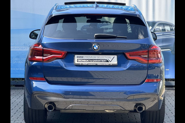 BMW X3 xDrive30e M-SPORT ** ADAPT LED, NAVI+, PANORAMA, TREKH, 20-inch LMV, PHYTONIC BLAU ** 1e EIG ** ** INFORMEER OOK NAAR ONZE AANTREKKELIJKE FINANCIAL-LEASE TARIEVEN **