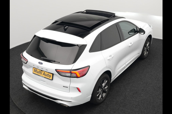 Ford Kuga 2.5 ST-Line Plug in Hybrid 225pk Dealer O.H PHEV | Trekhaak Af Fabriek | Panodak | Head up | Adaptive Cruise | 360 Camera | Sportstoelen Verwarmd | Keyless | Apple Carplay | Navigatie | DAB |
