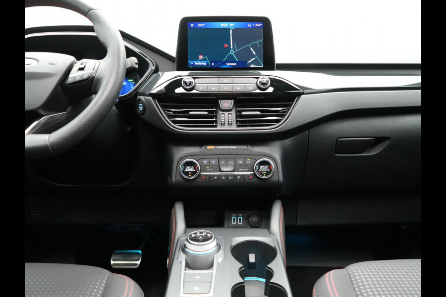Ford Kuga 2.5 ST-Line Plug in Hybrid 225pk Dealer O.H PHEV | Trekhaak Af Fabriek | Panodak | Head up | Adaptive Cruise | 360 Camera | Sportstoelen Verwarmd | Keyless | Apple Carplay | Navigatie | DAB |