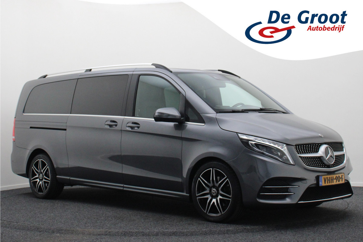 Mercedes-Benz V-Klasse 300d Extra Lang DC Avantgarde Edition 2x Schuifdeur, Leer, Elektrische Stoelen, Apple Carplay, LED, Trekhaak, 19''