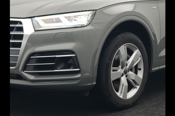 Audi Q5 50 TFSI e Quattro S Line Plug In Hybrid 299pk Dealer O.H PHEV | Panodak | Adaptive Cruise | Head Up | Camera | Virtual | Apple Carplay | Keyless | 19" L.M |
