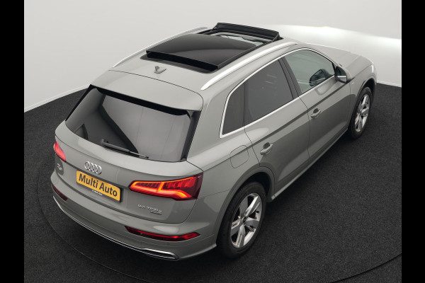 Audi Q5 50 TFSI e Quattro S Line Plug In Hybrid 299pk Dealer O.H PHEV | Panodak | Adaptive Cruise | Head Up | Camera | Virtual | Apple Carplay | Keyless | 19" L.M |