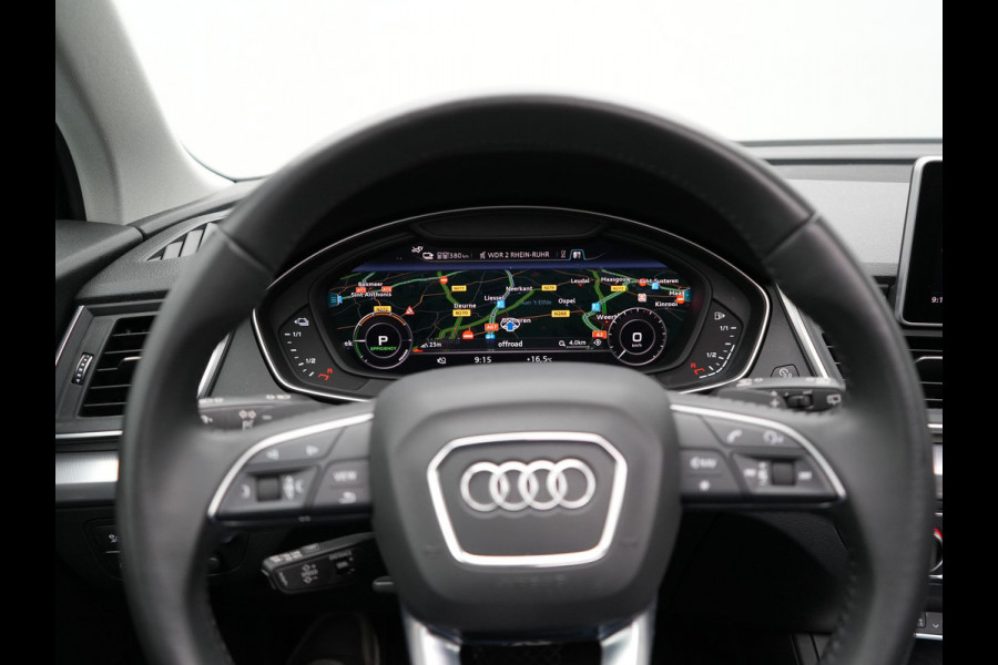 Audi Q5 50 TFSI e Quattro S Line Plug In Hybrid 299pk Dealer O.H PHEV | Panodak | Adaptive Cruise | Head Up | Camera | Virtual | Apple Carplay | Keyless | 19" L.M |
