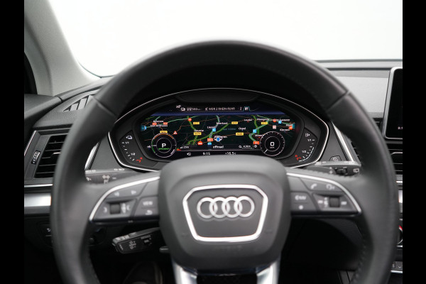 Audi Q5 50 TFSI e Quattro S Line Plug In Hybrid 299pk Dealer O.H PHEV | Panodak | Adaptive Cruise | Head Up | Camera | Virtual | Apple Carplay | Keyless | 19" L.M |