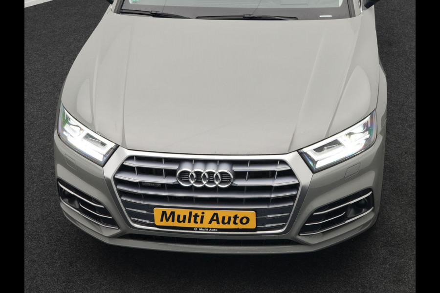 Audi Q5 50 TFSI e Quattro S Line Plug In Hybrid 299pk Dealer O.H PHEV | Panodak | Adaptive Cruise | Head Up | Camera | Virtual | Apple Carplay | Keyless | 19" L.M |