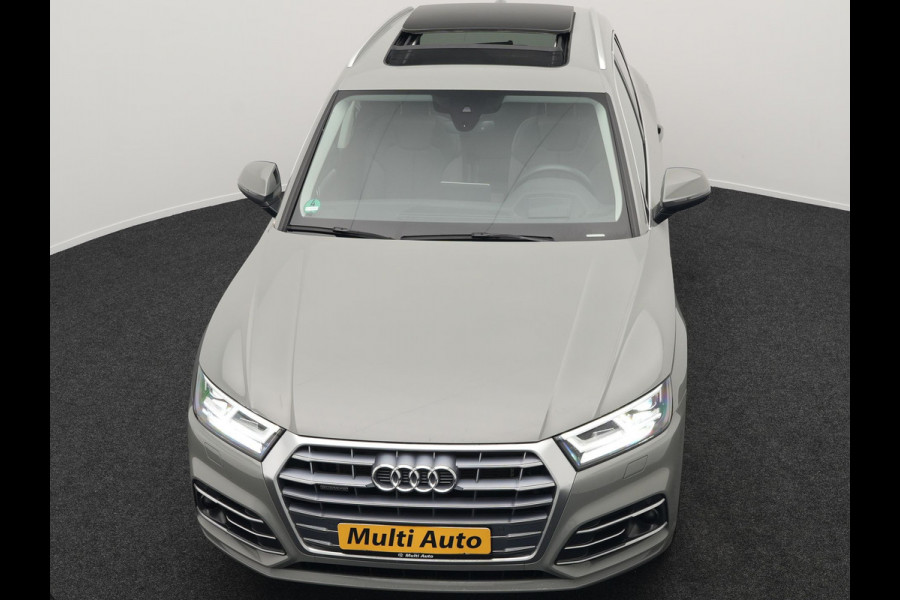 Audi Q5 50 TFSI e Quattro S Line Plug In Hybrid 299pk Dealer O.H PHEV | Panodak | Adaptive Cruise | Head Up | Camera | Virtual | Apple Carplay | Keyless | 19" L.M |