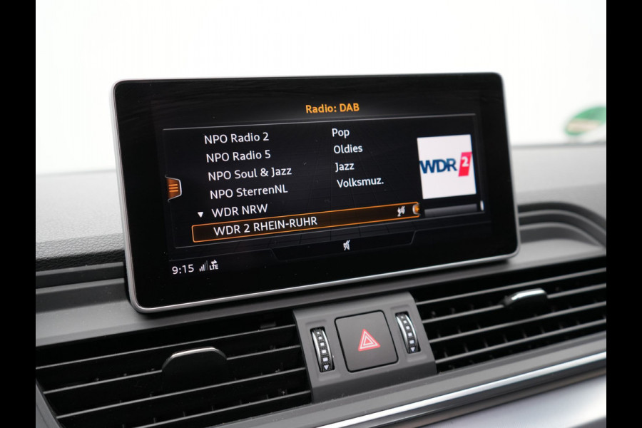 Audi Q5 50 TFSI e Quattro S Line Plug In Hybrid 299pk Dealer O.H PHEV | Panodak | Adaptive Cruise | Head Up | Camera | Virtual | Apple Carplay | Keyless | 19" L.M |