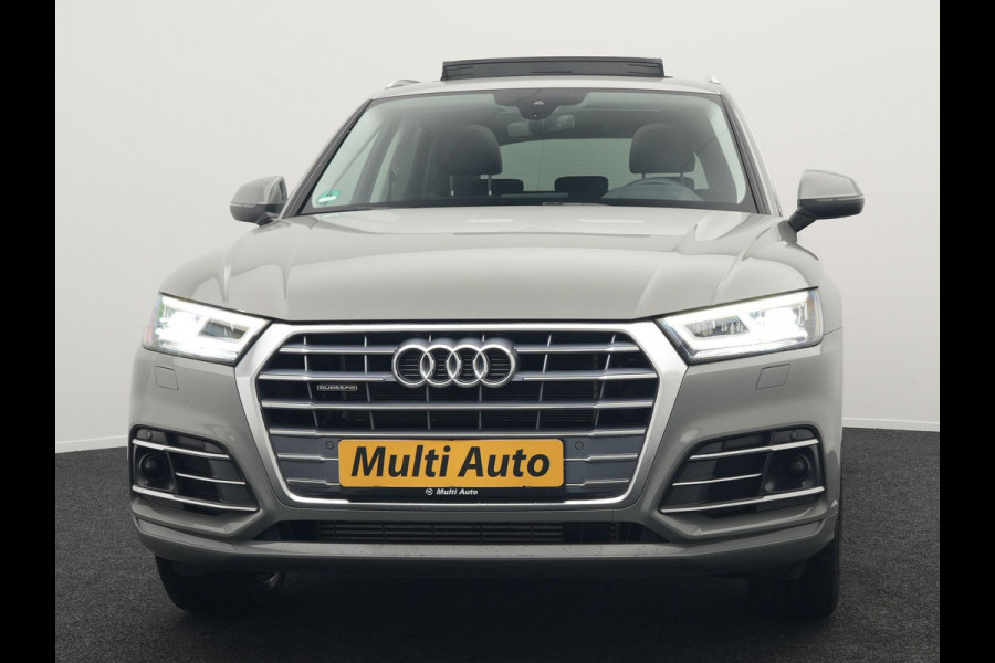 Audi Q5 50 TFSI e Quattro S Line Plug In Hybrid 299pk Dealer O.H PHEV | Panodak | Adaptive Cruise | Head Up | Camera | Virtual | Apple Carplay | Keyless | 19" L.M |