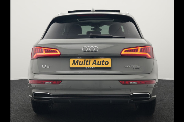 Audi Q5 50 TFSI e Quattro S Line Plug In Hybrid 299pk Dealer O.H PHEV | Panodak | Adaptive Cruise | Head Up | Camera | Virtual | Apple Carplay | Keyless | 19" L.M |
