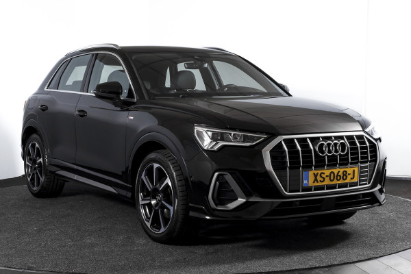 Audi Q3 35 TFSI 2x S-Line 150 PK - Automaat | Dig.Cockpit | Adapt.Cruise | Leder | PDC | App.Connect | Auto.Airco | Elek. Klep | Elek.Trekhaak | LM 19" |