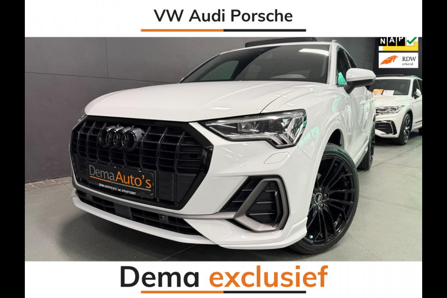 Audi Q3 35 TFSI S-LINE BLACK-LINE 20'' PANO/DAB/CARPLAY/STOEL-M/CAM/LED///