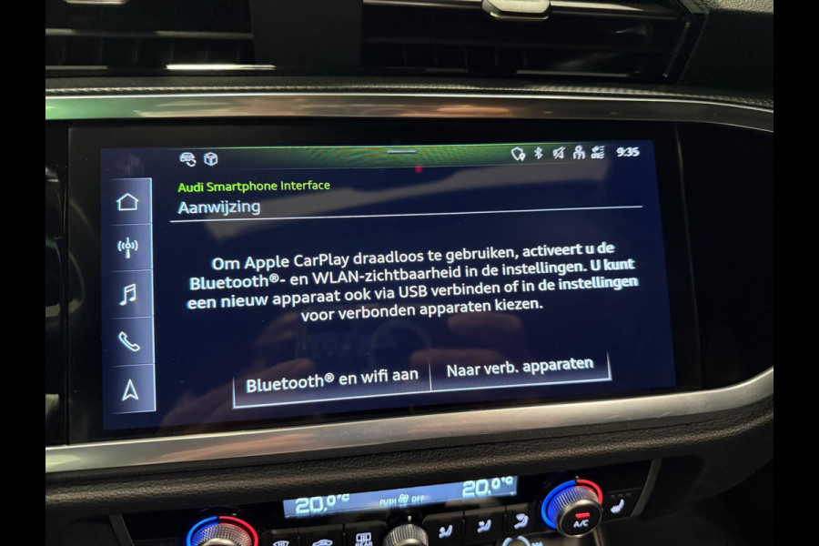 Audi Q3 35 TFSI S-LINE BLACK-LINE 20'' PANO/DAB/CARPLAY/STOEL-M/CAM/LED///