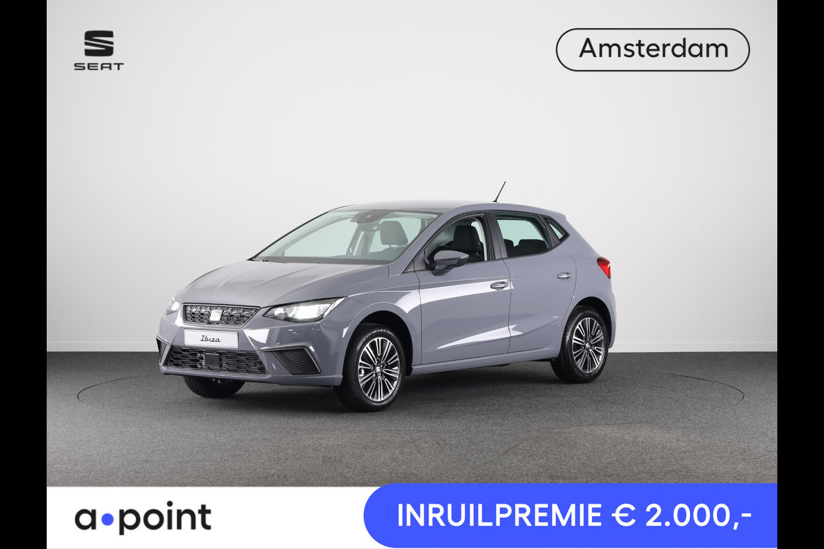 Seat Ibiza Style 1.0 TSI 95 pk 5 versn. Hand | 16 inch | Carplay | Cruise Control | Graphene Grey | Park Assist | Airco