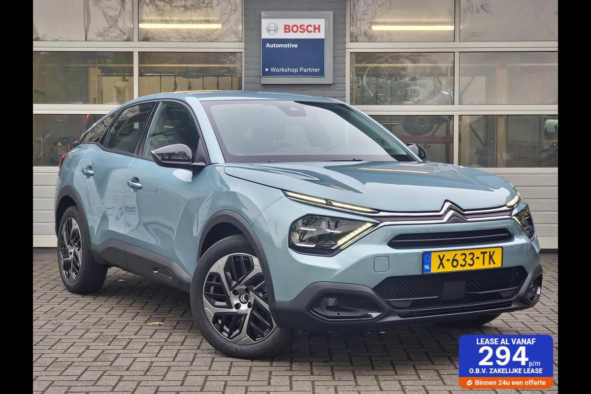 Citroën C4 1.2 Puretech Plus|Automaat|Clima|Carplay|Camera|Leer-stof|