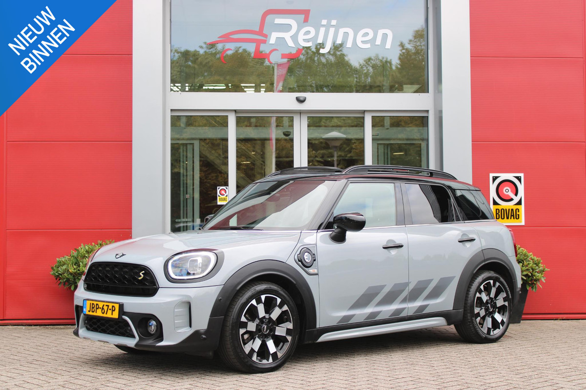 MINI Countryman 2.0 Cooper S E ALL4 UNTAMED | PANORAMISCH SCHUIF/KANTEL DAK | HARMAN KARDON PREMIUM AUDIO SYSTEM | FULL LEDEREN BEKLEDING | ELEKTRISCH BEDIENBARE VOORSTOELEN MET GEHEUGEN OP DE BESTUURDERSSTOEL | DRAADLOZE APPLE CARPLAY/ANDROID AUTO | DRAADLOZE TELEFOONLADER | NAVIGATIE | ACHTERUITRIJ CAMERA | FULL LED KOPLAMPEN | STOEL/VOORRUIT VERWARMING | 18" LICHTMETALEN VELGEN | HEAD UP DISPLAY | ADAPTIVE CRUISE CONTROL | UNION JACK ACHTERLICHTEN | KEYLESS ENTRY/START | MINI Countryman 2.0 Cooper S E ALL4 UNTAMED | PANORAMISCH SCHUIF/KANTEL DAK | HARMAN KARDON PREMIUM AUDIO SYSTEM | FULL LEDEREN BEKLEDING | ELEKTRISCH BEDIENBARE VOORSTOELEN MET GEHEUGEN OP DE BESTUURDERSSTOEL | DRAADLOZE APPLE CARPLAY/ANDROID AUTO | DRAADLOZE TELEFOONLADER | NAVIGATIE | ACHTERUITRIJ CAMERA | FULL LED KOPLAMPEN | STOEL/VOORRUIT VERWARMING | 18" LICHTMETALEN VELGEN | HEAD UP DISPLAY | ADAPTIVE CRUISE CONTROL | UNION JACK ACHTERLICHTEN | KEYLESS ENTRY/START |